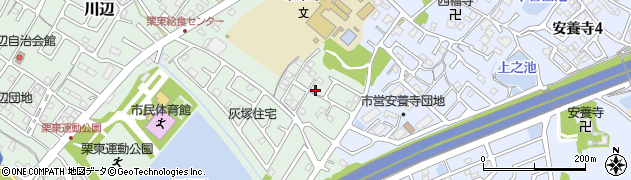 滋賀県栗東市川辺166周辺の地図