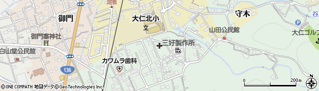 静岡県伊豆の国市田京727周辺の地図