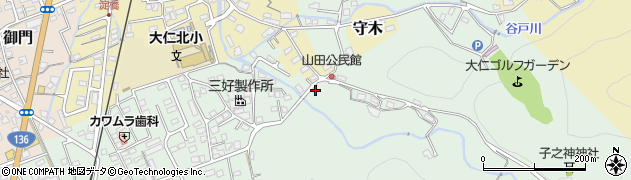 静岡県伊豆の国市田京838周辺の地図