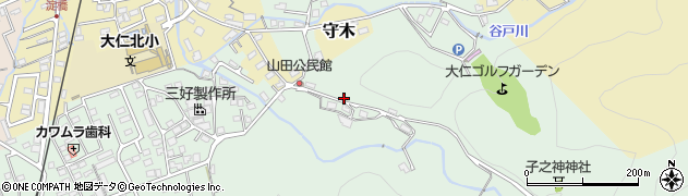 静岡県伊豆の国市田京1274周辺の地図