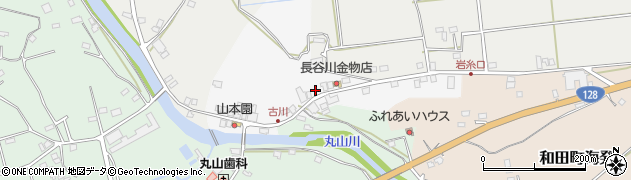 千葉県南房総市古川周辺の地図