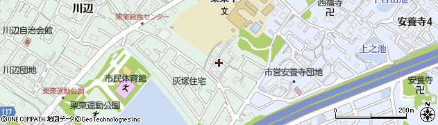 滋賀県栗東市川辺165周辺の地図