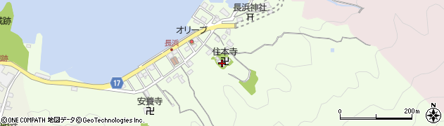 静岡県沼津市内浦長浜96周辺の地図