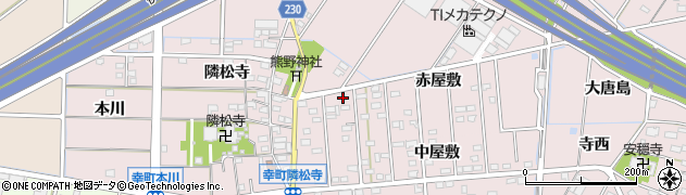 愛知県豊田市幸町隣松寺263周辺の地図