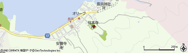静岡県沼津市内浦長浜94周辺の地図