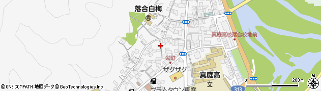 岡山県真庭市落合垂水415周辺の地図