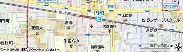 京都府京都市中京区西ノ京南円町55周辺の地図