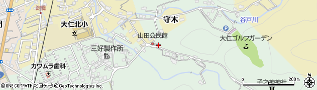 静岡県伊豆の国市田京1271周辺の地図