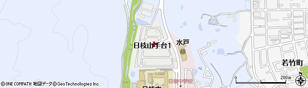 滋賀県湖南市日枝山手台周辺の地図