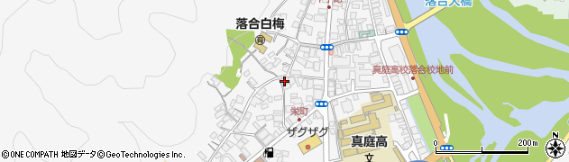 岡山県真庭市落合垂水417周辺の地図