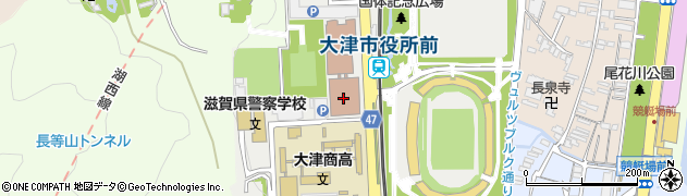 滋賀県大津市の地図 住所一覧検索｜地図マピオン