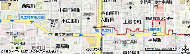 京都府京都市上京区上堀川町134周辺の地図