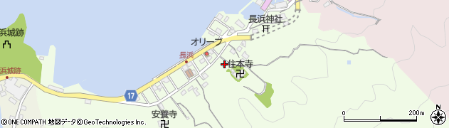 静岡県沼津市内浦長浜107周辺の地図