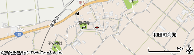 千葉県南房総市和田町海発1418周辺の地図