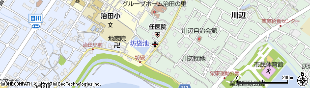 滋賀県栗東市川辺609周辺の地図