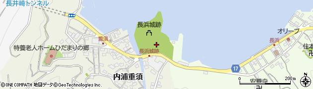 静岡県沼津市内浦長浜4周辺の地図