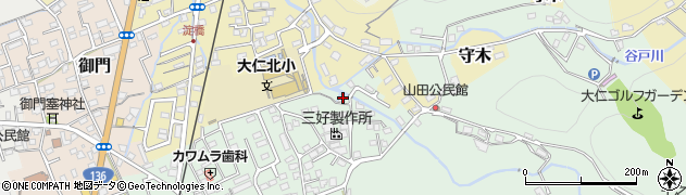 静岡県伊豆の国市田京744周辺の地図