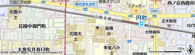 洛陽総合高等学校周辺の地図