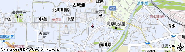 京都府亀岡市余部町榿又48周辺の地図