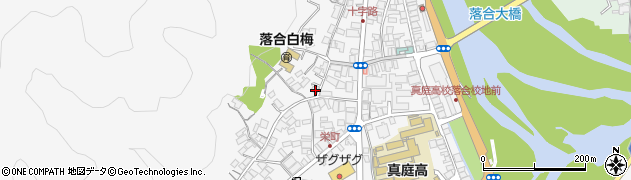 岡山県真庭市落合垂水275周辺の地図