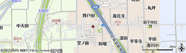 吉川簡易郵便局周辺の地図