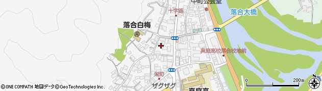 岡山県真庭市落合垂水265周辺の地図
