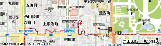京都府京都市上京区春帯町周辺の地図