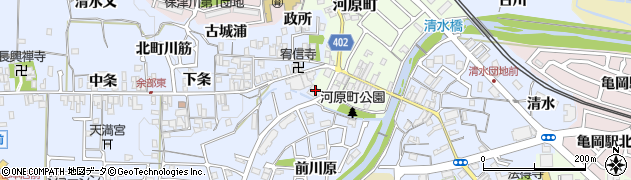 京都府亀岡市余部町榿又53周辺の地図