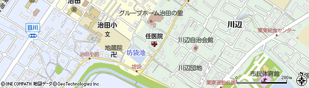 滋賀県栗東市川辺615周辺の地図