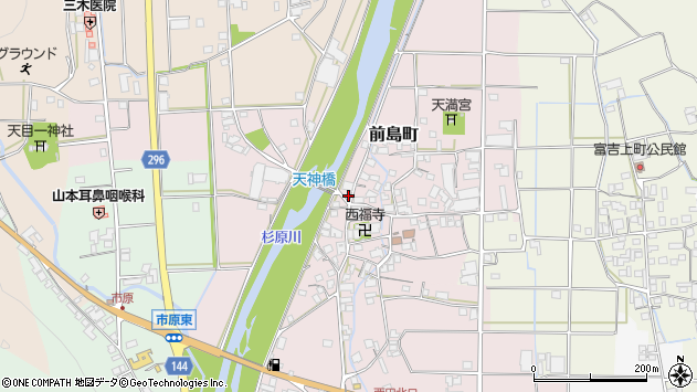 〒677-0002 兵庫県西脇市前島町の地図