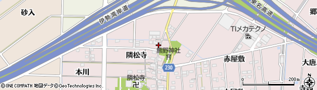 愛知県豊田市幸町隣松寺13周辺の地図