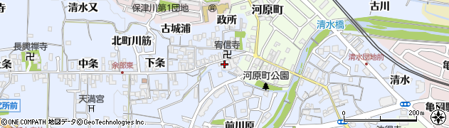 京都府亀岡市余部町榿又50周辺の地図