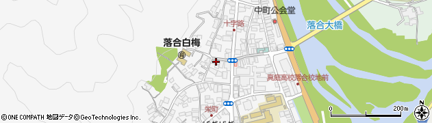 岡山県真庭市落合垂水268周辺の地図