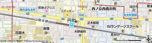 ドトールコーヒーショップ 円町駅前店周辺の地図