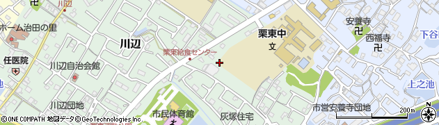 滋賀県栗東市川辺187周辺の地図