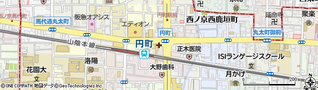 個別指導キャンパス　円町校周辺の地図