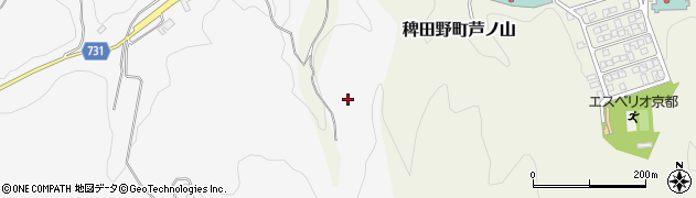 京都府亀岡市本梅町平松（車谷）周辺の地図