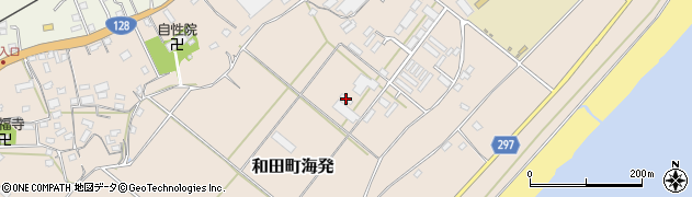 千葉県南房総市和田町海発1266周辺の地図