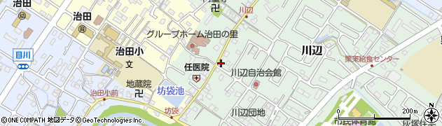 滋賀県栗東市川辺444周辺の地図