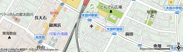 三十三銀行東海支店周辺の地図