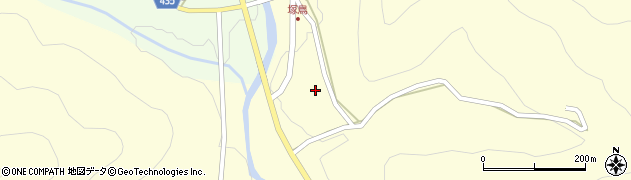 愛知県新城市副川（千部平）周辺の地図