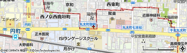 京都府京都市上京区下之町422周辺の地図