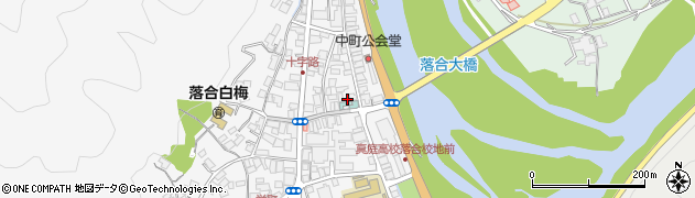 岡山県真庭市落合垂水219周辺の地図