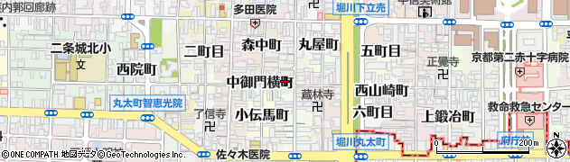 京都府京都市上京区大黒町470周辺の地図