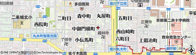 京都府京都市上京区大黒町466周辺の地図