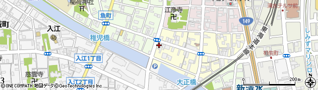 株式会社メガネの春田　清水銀座本店周辺の地図