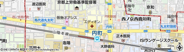 京都府京都市中京区西ノ京西円町55周辺の地図