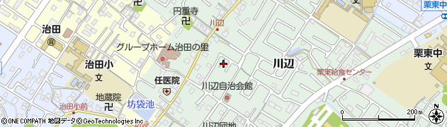 滋賀県栗東市川辺436周辺の地図