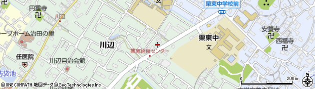 滋賀県栗東市川辺195周辺の地図