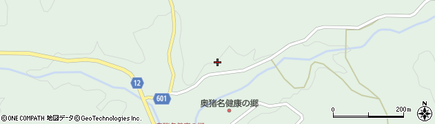 兵庫県猪名川町（川辺郡）杉生（奥山）周辺の地図